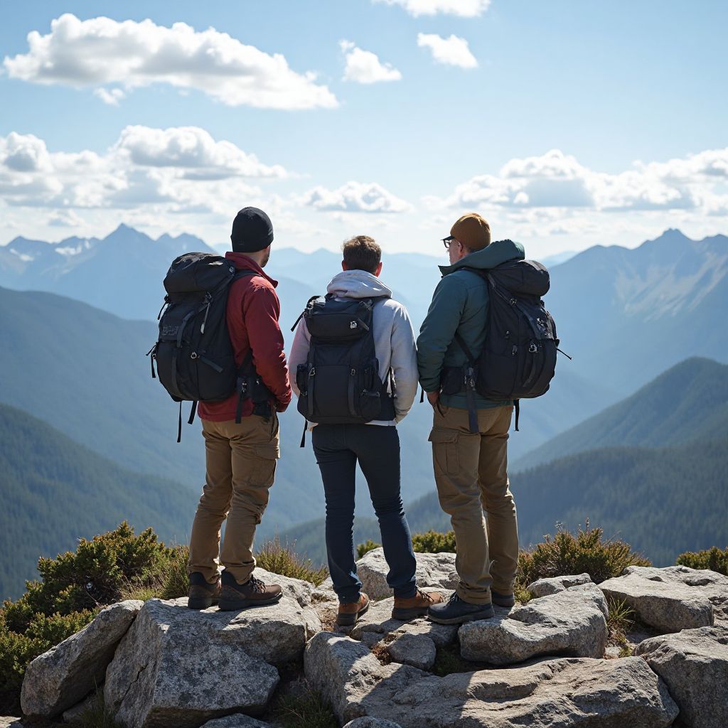 OutdoorRush Life founders on mountain expedition