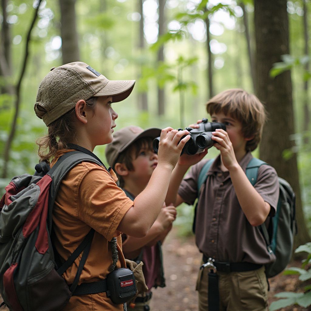 Wildlife observation expedition
