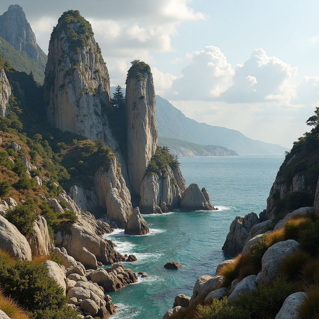 Natural rock formations