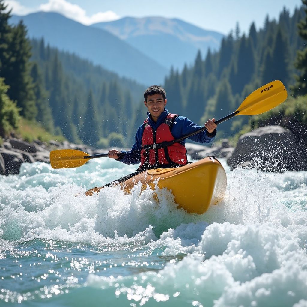 River kayaking adventure