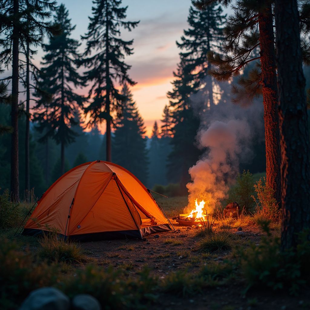 Wilderness camping