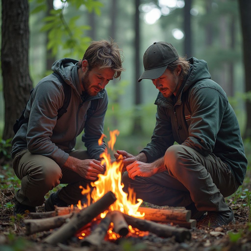 Wilderness skills instructor